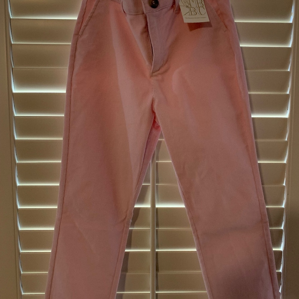 Beauford Bonnet, pink corduroy girls size 11